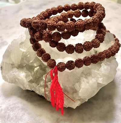 Mala Bead necklace - Crystals Energize with Reiki - The Spiritual Crystal Fairy Arden, NC Asheville, NC