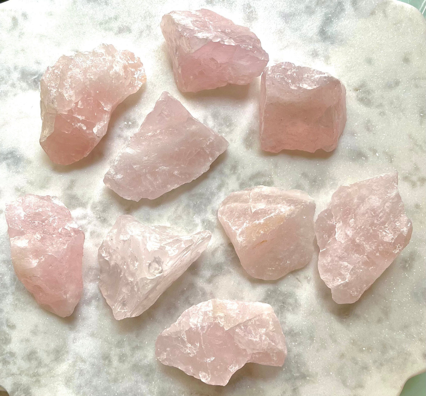Rose Quartz Large Raw Reiki Energy Healing CrystalThe Spiritual Crystal Fairy
