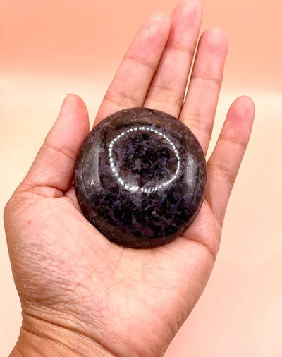 Indigo Gabbro  Palm Stones Crystals Energized with ReikiThe Spiritual Crystal Fairy