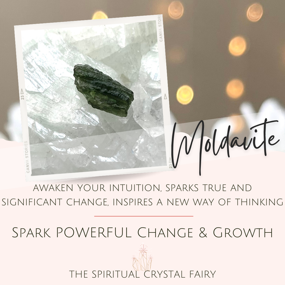 (A103) High Quality Raw Moldavite Reiki Energy Healing CrystalThe Spiritual Crystal Fairy