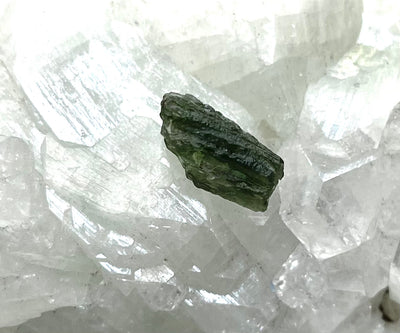 (A103) High Quality Raw Moldavite Reiki Energy Healing Crystal