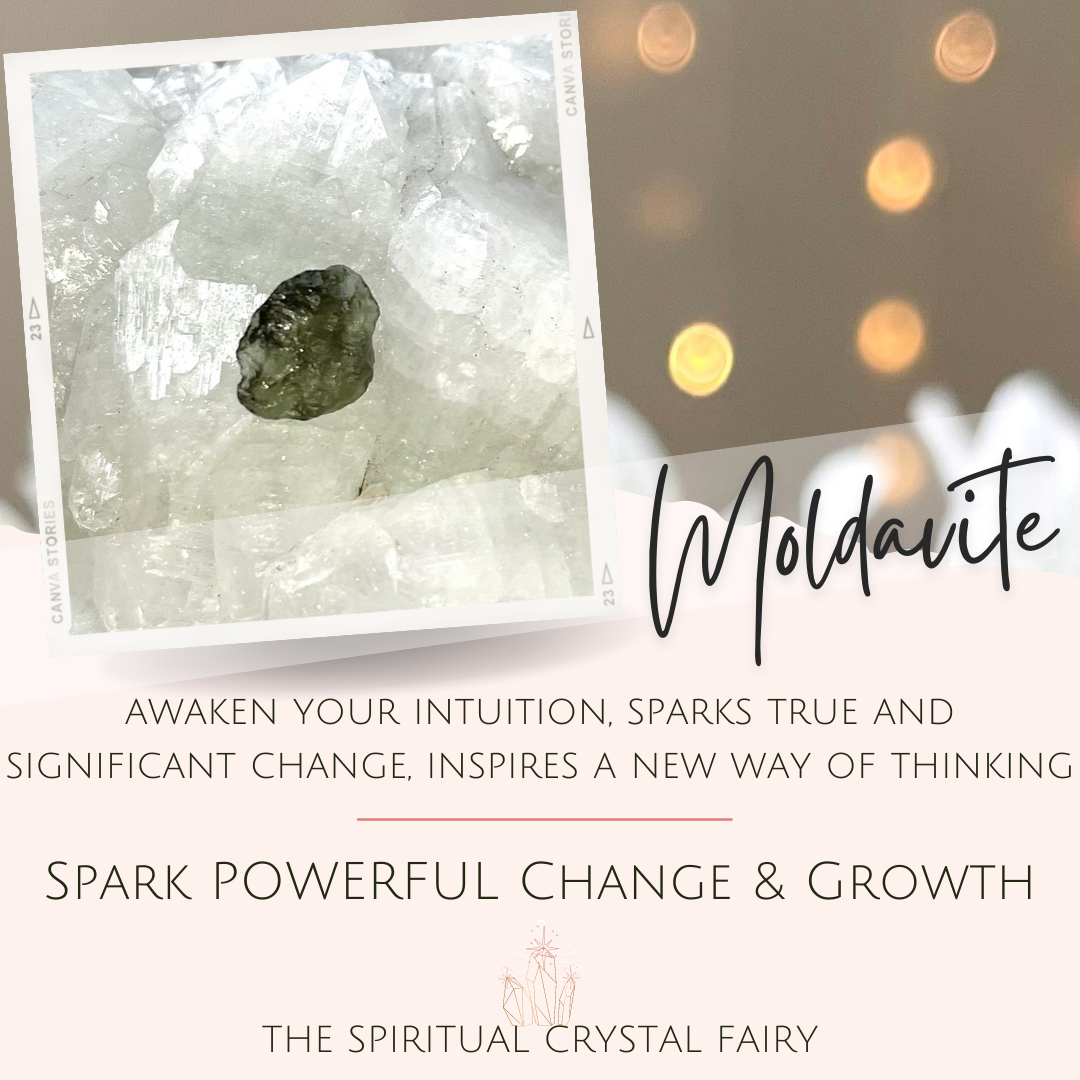 (A128) High Quality Raw Moldavite Reiki Energy Healing CrystalThe Spiritual Crystal Fairy
