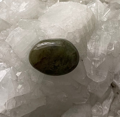 (A3) Moss Agate Reiki Energy Healing Crystal