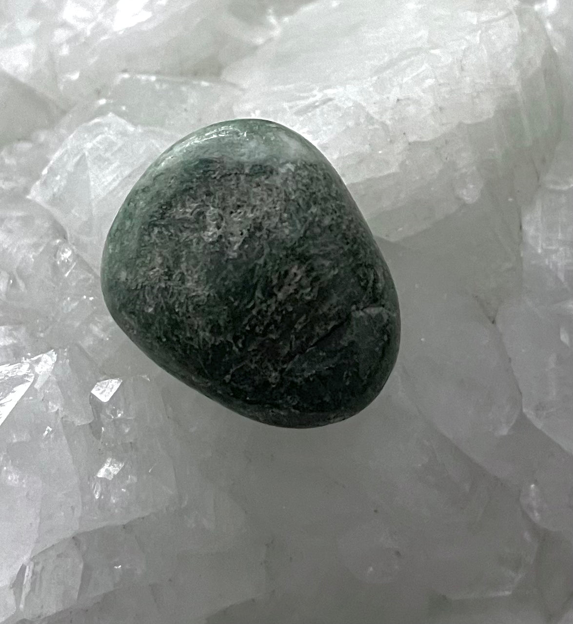 (A5) Moss Agate Reiki Energy Healing Crystal