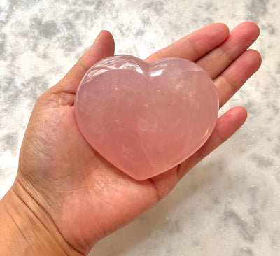 Rose Quartz XX-Large Heart Reiki Energy Healing CrystalThe Spiritual Crystal Fairy