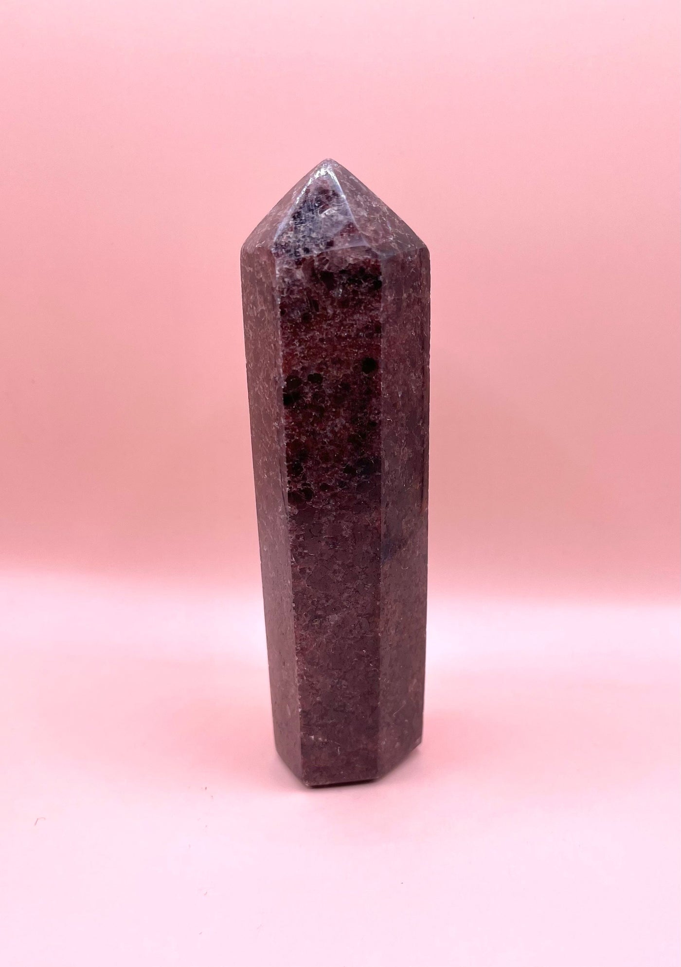 (A102) Garnet Pointer Crystals Energized with ReikiThe Spiritual Crystal Fairy