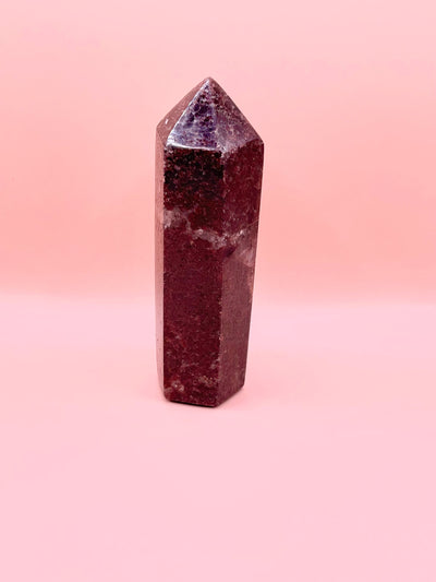 (A103) Garnet Pointer Crystals Energized with ReikiThe Spiritual Crystal Fairy