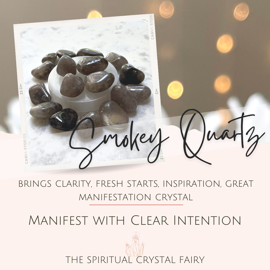 Smoky Quartz Reiki Energy Healing CrystalThe Spiritual Crystal Fairy