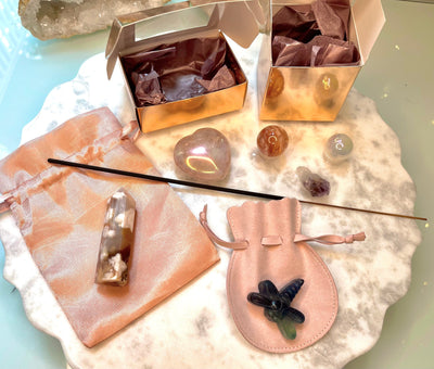 crystal subscription boxes gift box - the spiritual crystal fairy crystal shop arden nc asheville nc