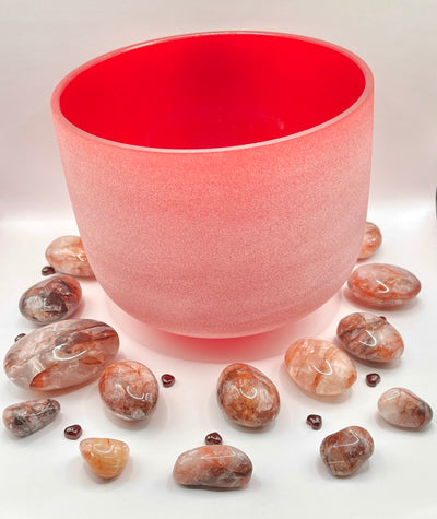 Ruby Roots (Root Chakra) High Quality Crystal Singing Bowl
