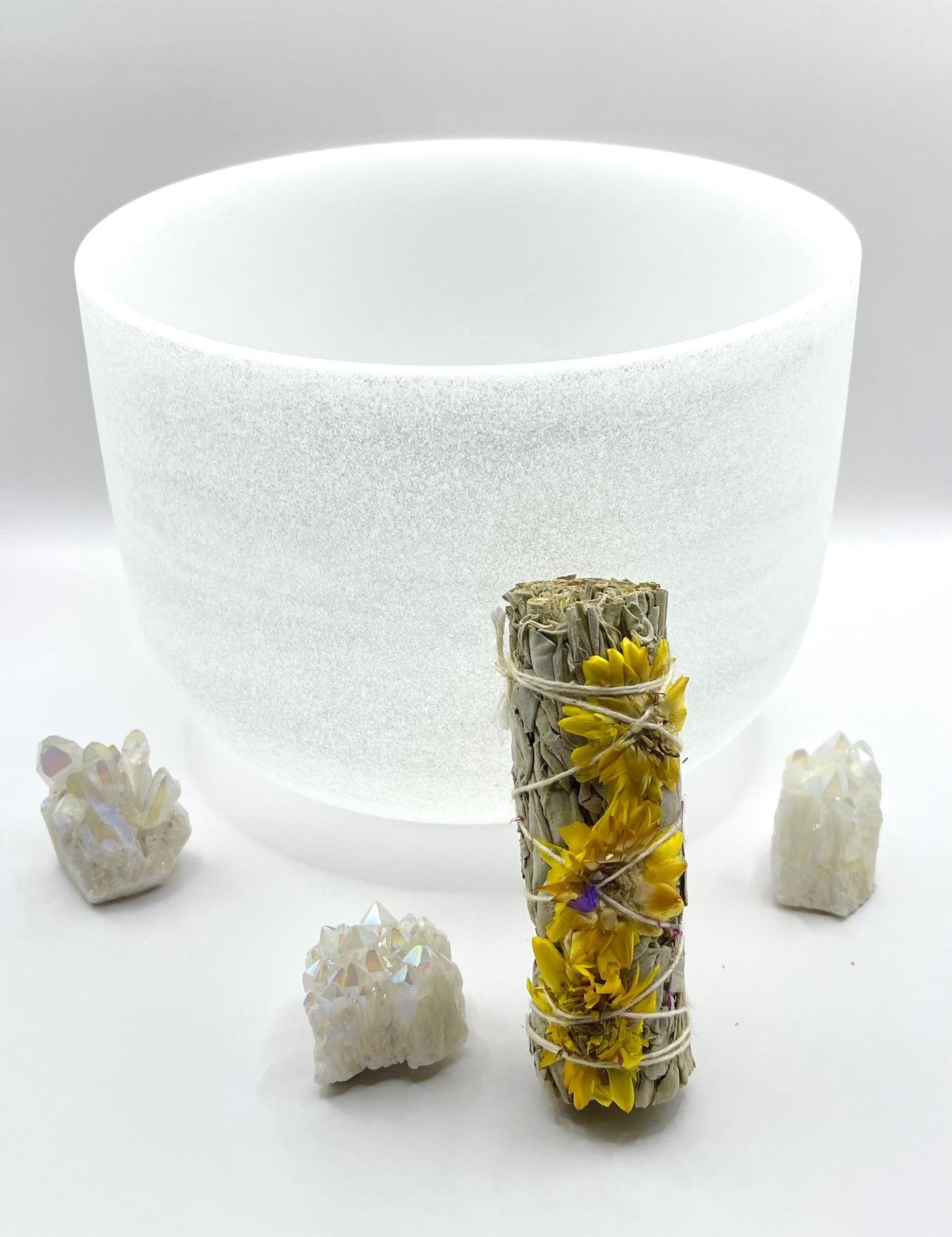 Pure Consciousness (Crown Chakra) High Quality Crystal Singing Bowl