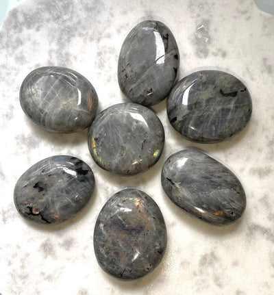 Labradorite X-Large Palm Stone Reiki Energy Healing CrystalThe Spiritual Crystal Fairy