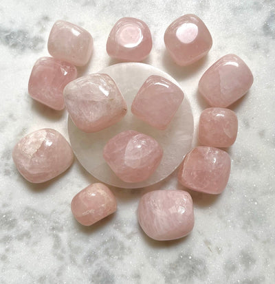 Rose Quartz Large Tumbles Reiki Energy Healing CrystalThe Spiritual Crystal Fairy